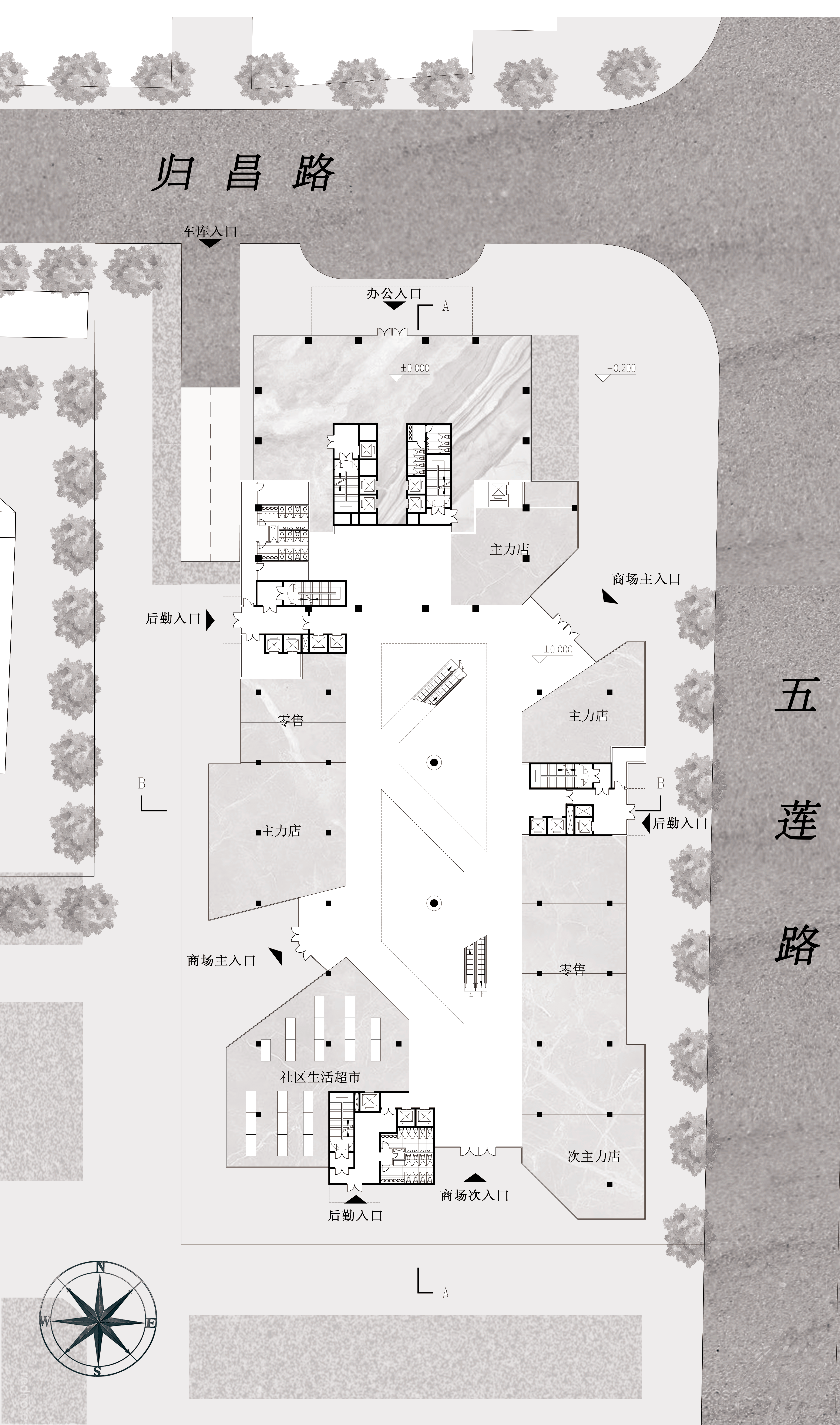 一层平面