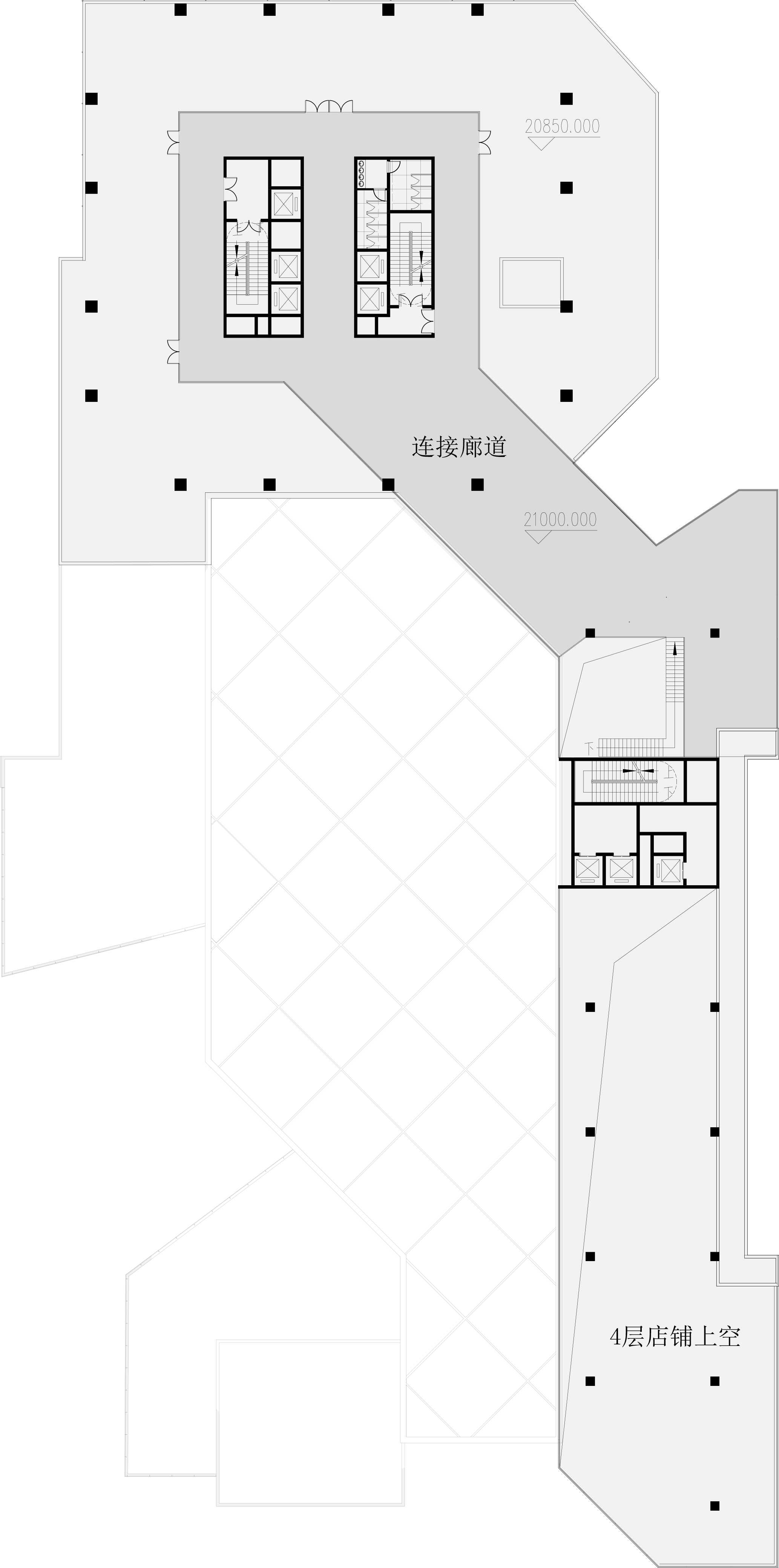 五层平面